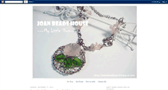 Desktop Screenshot of joanbeadshop.blogspot.com