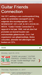Mobile Screenshot of guitar-friends-connection.blogspot.com