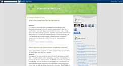 Desktop Screenshot of 3alternative-medicine.blogspot.com