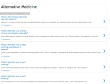 Tablet Screenshot of 3alternative-medicine.blogspot.com