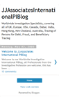 Mobile Screenshot of jjassociatesinternationalpiblog.blogspot.com