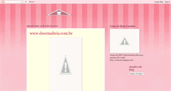 Desktop Screenshot of docemahria.blogspot.com