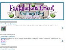 Tablet Screenshot of fantabulouscricut.blogspot.com