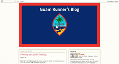 Desktop Screenshot of guam-runner.blogspot.com