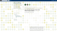 Desktop Screenshot of mskirshnercomputerlab.blogspot.com