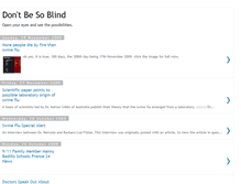 Tablet Screenshot of dontbesoblind.blogspot.com