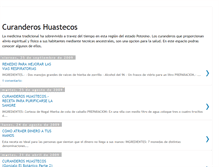 Tablet Screenshot of curanderos-huastecos.blogspot.com