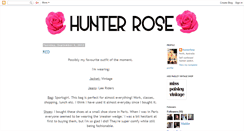 Desktop Screenshot of misshunterrose.blogspot.com