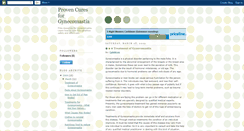 Desktop Screenshot of cures-for-gynecomastia.blogspot.com