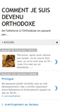 Mobile Screenshot of devenir-orthodoxe.blogspot.com
