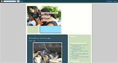 Desktop Screenshot of periodismovirtualchiapaneco.blogspot.com