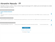 Tablet Screenshot of alexandremassuda.blogspot.com