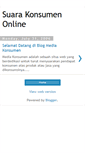 Mobile Screenshot of mediakonsumen.blogspot.com