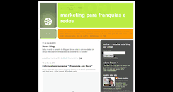 Desktop Screenshot of marketingparafranquias.blogspot.com