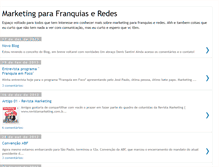 Tablet Screenshot of marketingparafranquias.blogspot.com