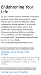 Mobile Screenshot of enlighteningyourlife.blogspot.com