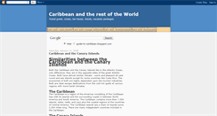 Desktop Screenshot of guide-to-caribbean.blogspot.com