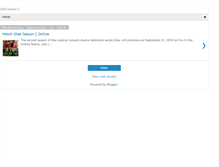 Tablet Screenshot of glee-season2.blogspot.com