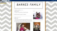 Desktop Screenshot of michelle-barnesfamily.blogspot.com