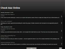 Tablet Screenshot of checkbizzonline.blogspot.com