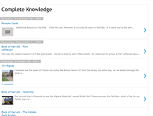 Tablet Screenshot of completeknowledge4me.blogspot.com