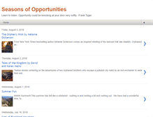 Tablet Screenshot of myseasonsofopportunities.blogspot.com