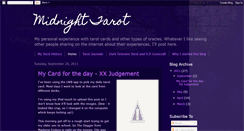 Desktop Screenshot of midnitetarot.blogspot.com