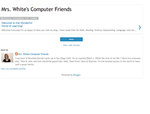 Tablet Screenshot of mrswhitecomputerfriends.blogspot.com
