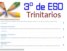 Tablet Screenshot of 3esotrinitarios.blogspot.com