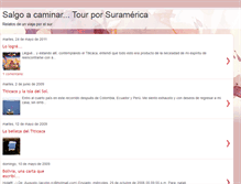 Tablet Screenshot of mochileroporsuramerica.blogspot.com