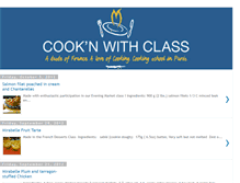 Tablet Screenshot of cooknwithclassparis.blogspot.com