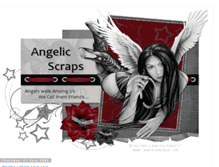 Tablet Screenshot of angelicscraps.blogspot.com