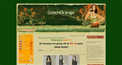 Desktop Screenshot of greenorange-go.blogspot.com