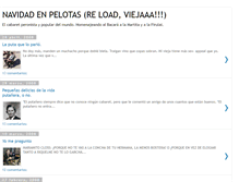 Tablet Screenshot of navidadenpelotas.blogspot.com