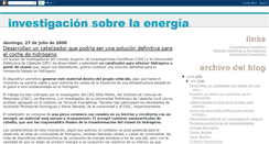 Desktop Screenshot of investigacionsobrelaenergia.blogspot.com