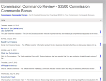 Tablet Screenshot of commission-commando-review.blogspot.com