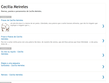 Tablet Screenshot of meirelescecilia.blogspot.com