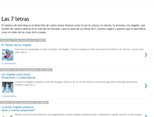 Tablet Screenshot of las7letras.blogspot.com