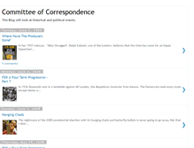 Tablet Screenshot of acommitteeofcorrespondence.blogspot.com