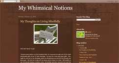 Desktop Screenshot of mywhimsicalnotions.blogspot.com