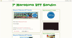 Desktop Screenshot of maratonasandim.blogspot.com