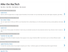 Tablet Screenshot of mikethemactechblog.blogspot.com