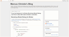 Desktop Screenshot of marcus-christie.blogspot.com