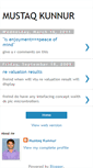 Mobile Screenshot of mustaqk.blogspot.com