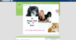 Desktop Screenshot of happytailspets.blogspot.com