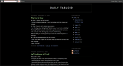 Desktop Screenshot of dailytabloid.blogspot.com