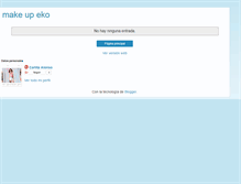 Tablet Screenshot of makeupeko.blogspot.com