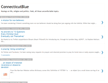Tablet Screenshot of connecticutblue.blogspot.com