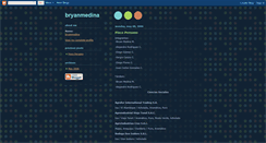 Desktop Screenshot of bryanmedina1.blogspot.com