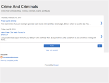 Tablet Screenshot of crimeandcriminalsblog.blogspot.com